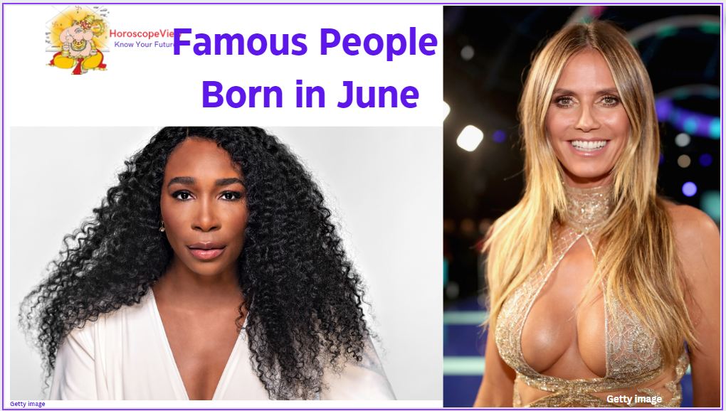 June Celebrities