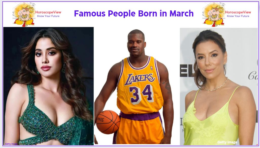 March Celebrities