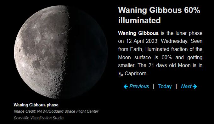 moon phase 12 april 2023