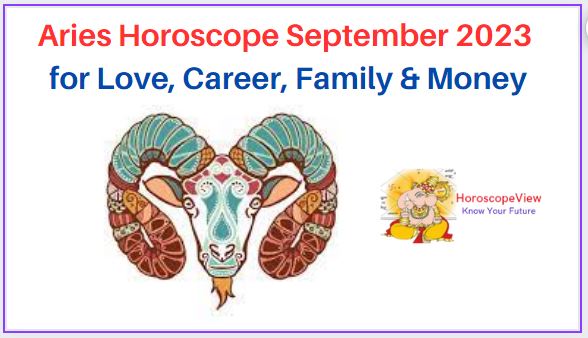 Aries September 2023 Horoscope