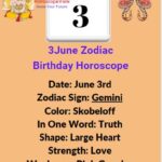 June 3 zodiac Gemini