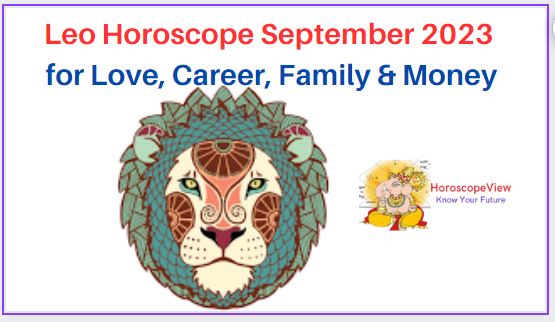 Leo September 2023 Horoscope