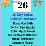 May 26 zodiac Gemini