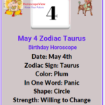 May 4 zodiac