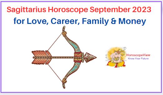 Sagittarius September 2023 Horoscope