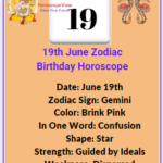 June 19 zodiac