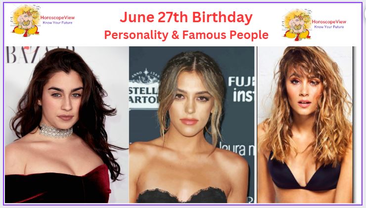 People Born on June 27