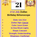 July 21st zodiac