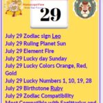 July 29 zodiac