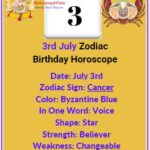 July 3 Zodiac