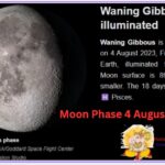 Moon phase August 4 2023