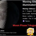 Moon phase August 7 2023