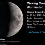 Moon phase July 23 2023