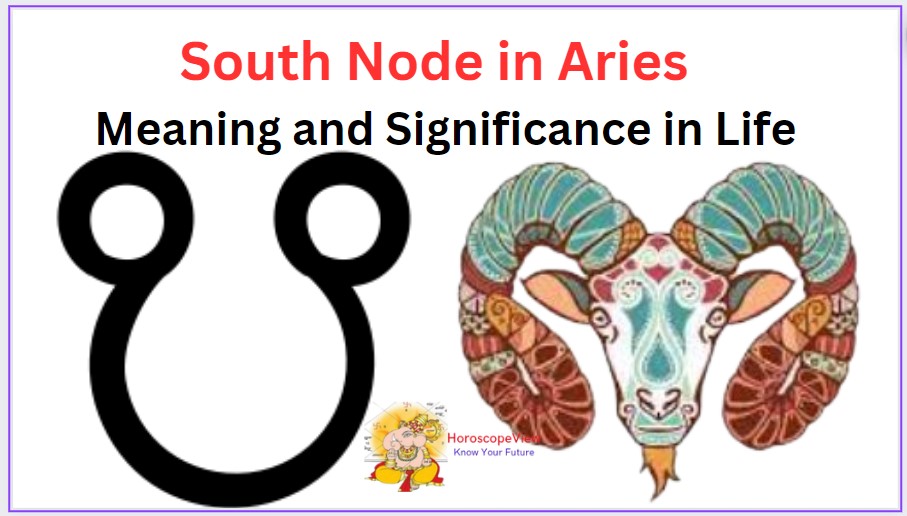 South Node in Aries
