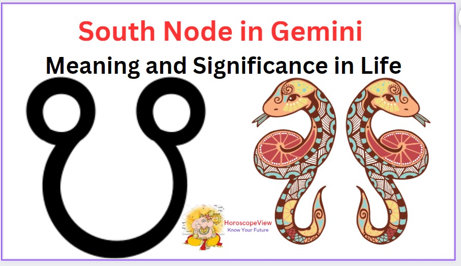 South Node in Gemini