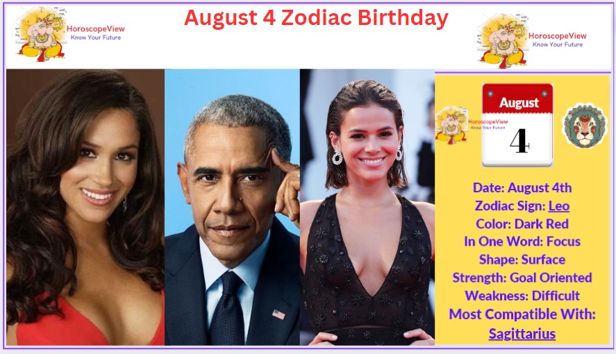 August 4 zodiac