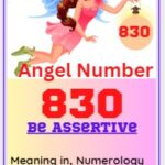 830 angel number meaning