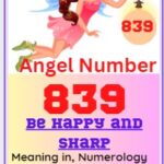 839 angel number