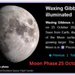 Moon Phase October 25 2023