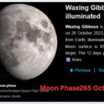 Moon Phase October 26 2023