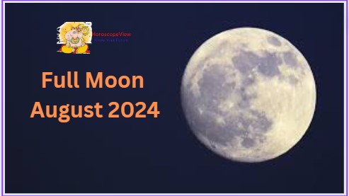 Full moon August 2024