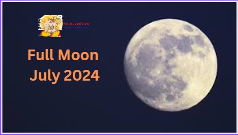 Full moon July 2024