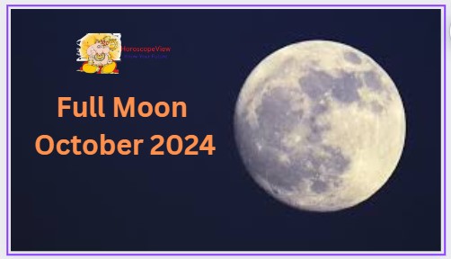 Full moon October 2024