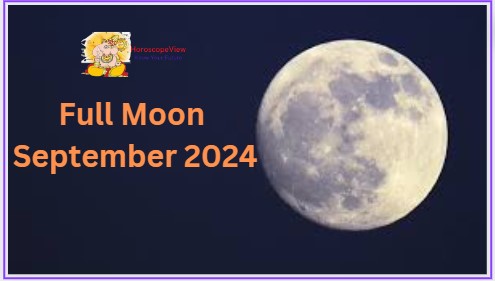 Full moon September 2024