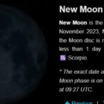 Moon Phase Today November 13 2023