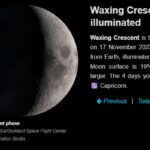 Moon Phase Today November 17 2023