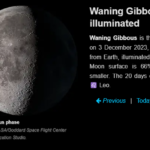 Moon phase December 3 2023