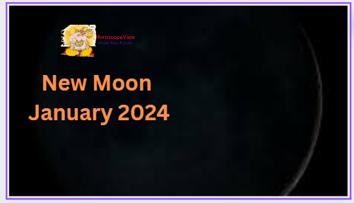 New moon January 2024