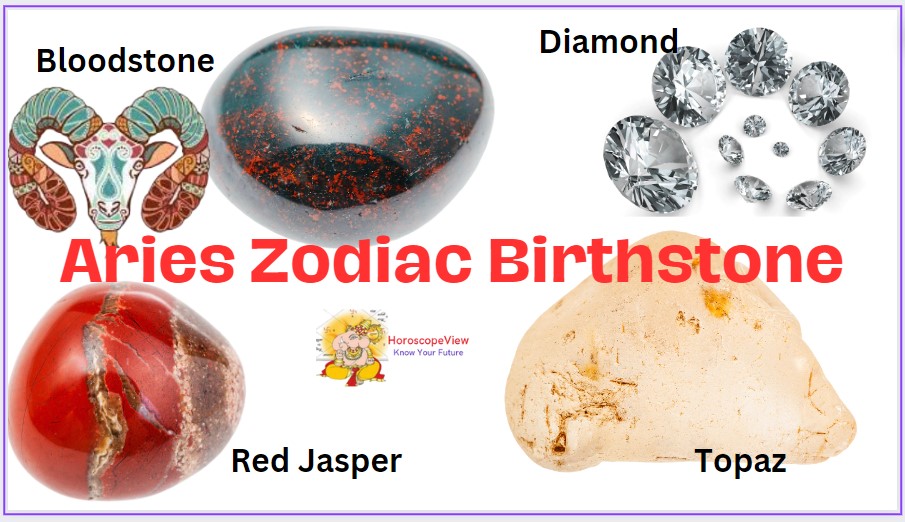 Aries zodiac birthstone