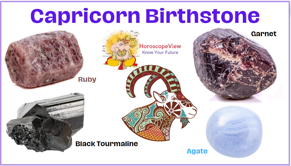 Capricorn zodiac birthstone