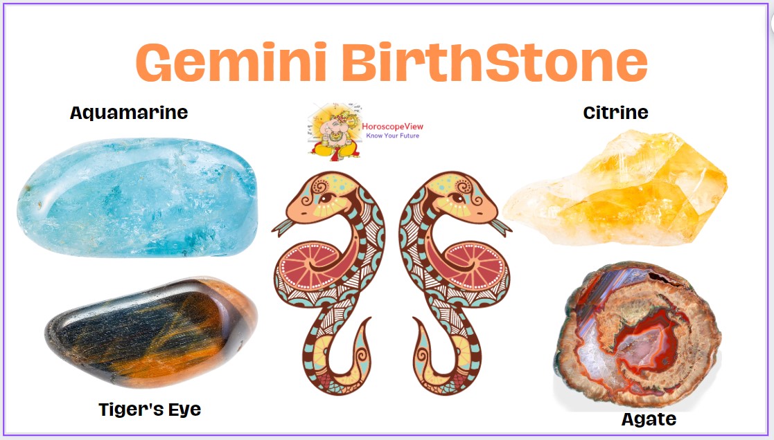 Gemini zodiac birthstone