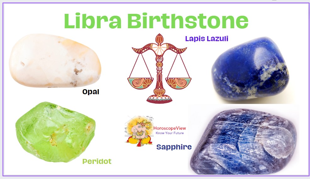 Libra zodiac birthstone