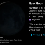 Moon phase December 12 2023