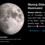 Moon phase December 25 2023