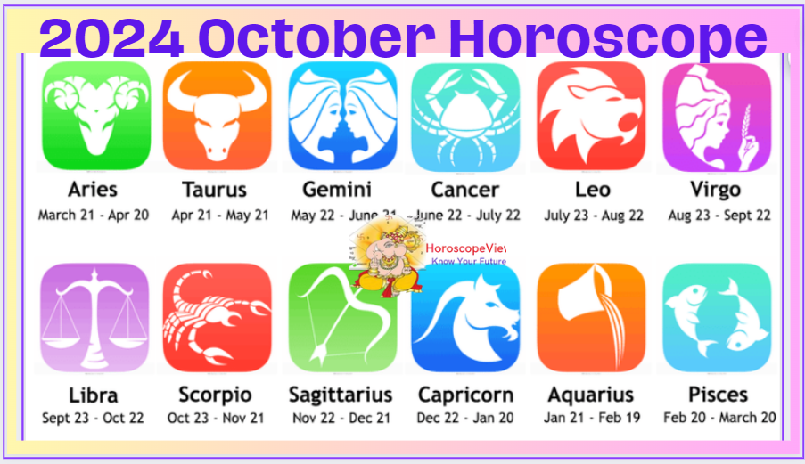 October 2024 horoscope