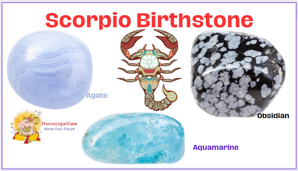 Scorpio zodiac birthstone