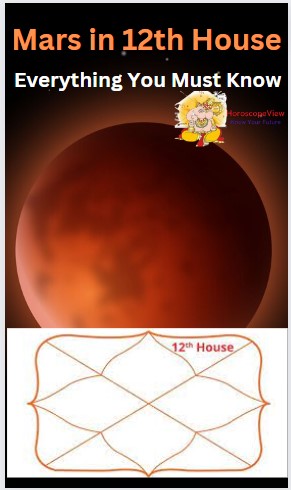 Mars in 12th house