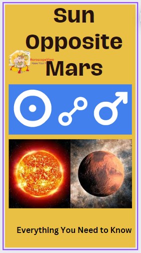 Sun Opposite Mars