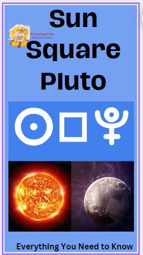 Sun Square Pluto