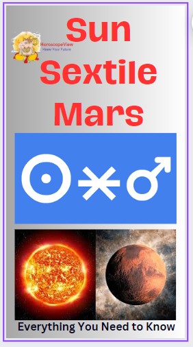Sun sextile Mars
