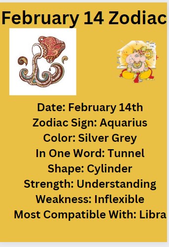 February 14 zodiac