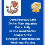 February 18 zodiac sign Aquarius