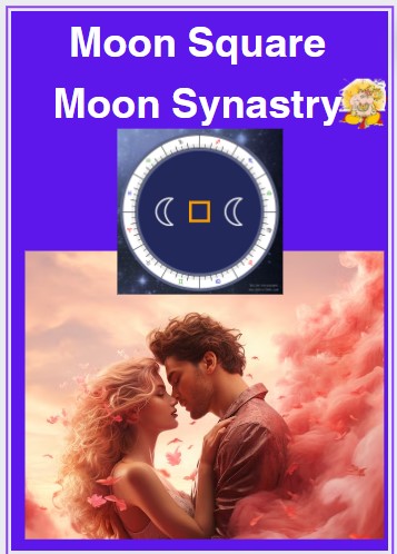 Moon square moon synastry