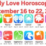 Weekly Love Horoscope for September 16 to 22, 2024