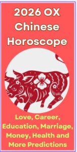 Ox Chinese Horoscope 2026 Love, Career, Money & Health
