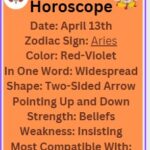 April 13 Aries